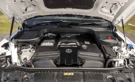 2021 Mercedes-AMG GLE 63 S 4MATIC (UK-Spec) Engine Wallpapers 450x275 (63)
