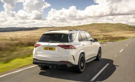 2021 Mercedes-AMG GLE 63 S 4MATIC (UK-Spec) Rear Three-Quarter Wallpapers 450x275 (28)