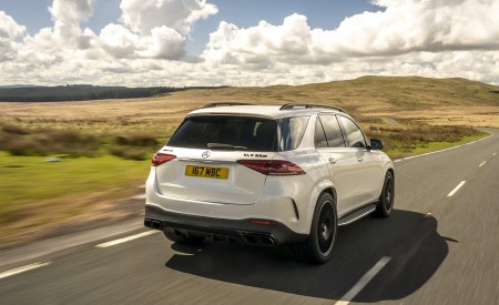 2021 Mercedes-AMG GLE 63 S 4MATIC (UK-Spec) Rear Three-Quarter Wallpapers 450x275 (29)