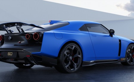 2021 Nissan GT-R50 by Italdesign Rear Three-Quarter Wallpapers 450x275 (14)