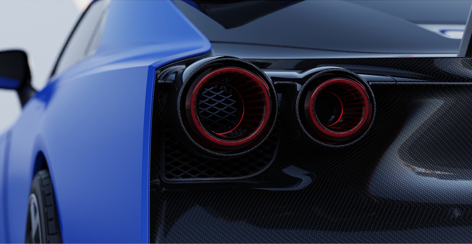 2021 Nissan GT-R50 by Italdesign Tail Light Wallpapers (15)