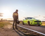 2020 Ford Mustang R-Spec (Color: Grabber Lime) Front Three-Quarter Wallpapers 150x120