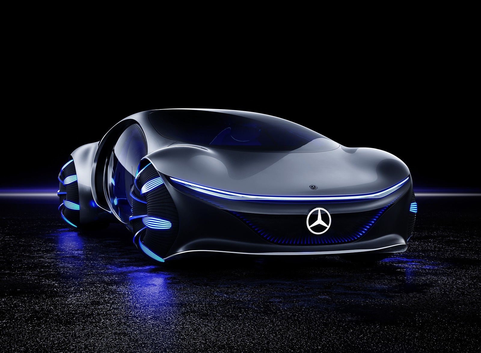 2020 Mercedes-Benz VISION AVTR Concept Front Three-Quarter Wallpapers (13)