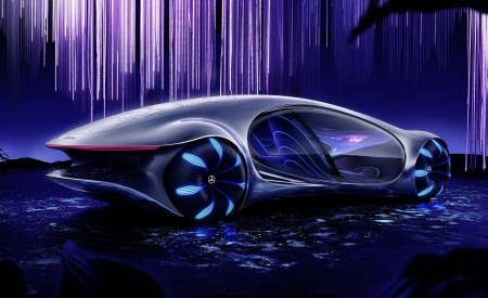 2020 Mercedes-Benz VISION AVTR Concept Rear Three-Quarter Wallpapers 450x275 (18)