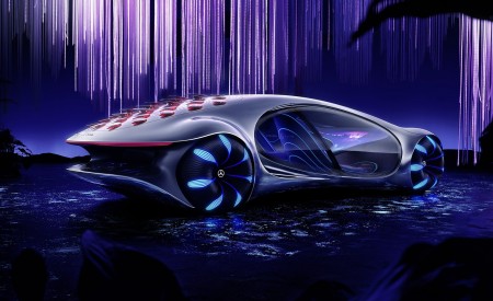 2020 Mercedes-Benz VISION AVTR Concept Rear Three-Quarter Wallpapers 450x275 (19)