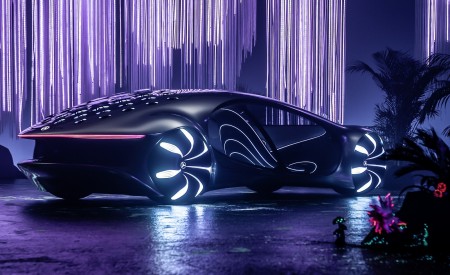 2020 Mercedes-Benz VISION AVTR Concept Rear Three-Quarter Wallpapers 450x275 (20)