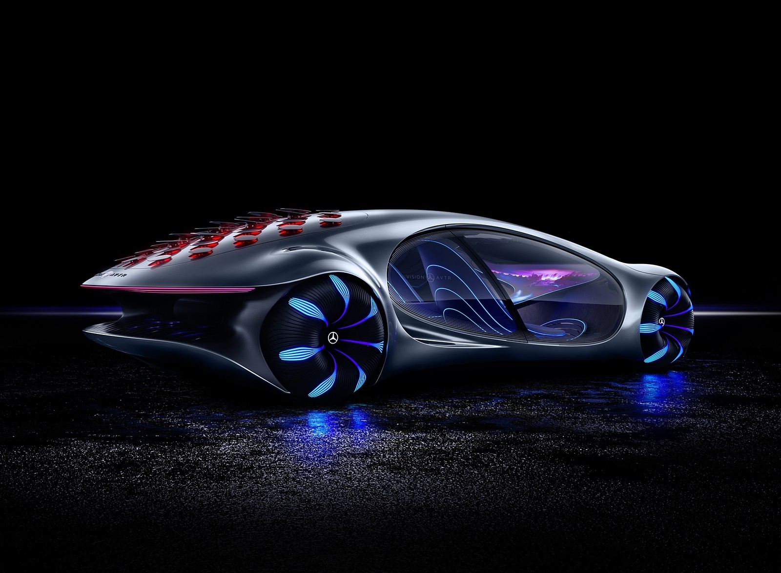 2020 Mercedes-Benz VISION AVTR Concept Rear Three-Quarter Wallpapers (14)