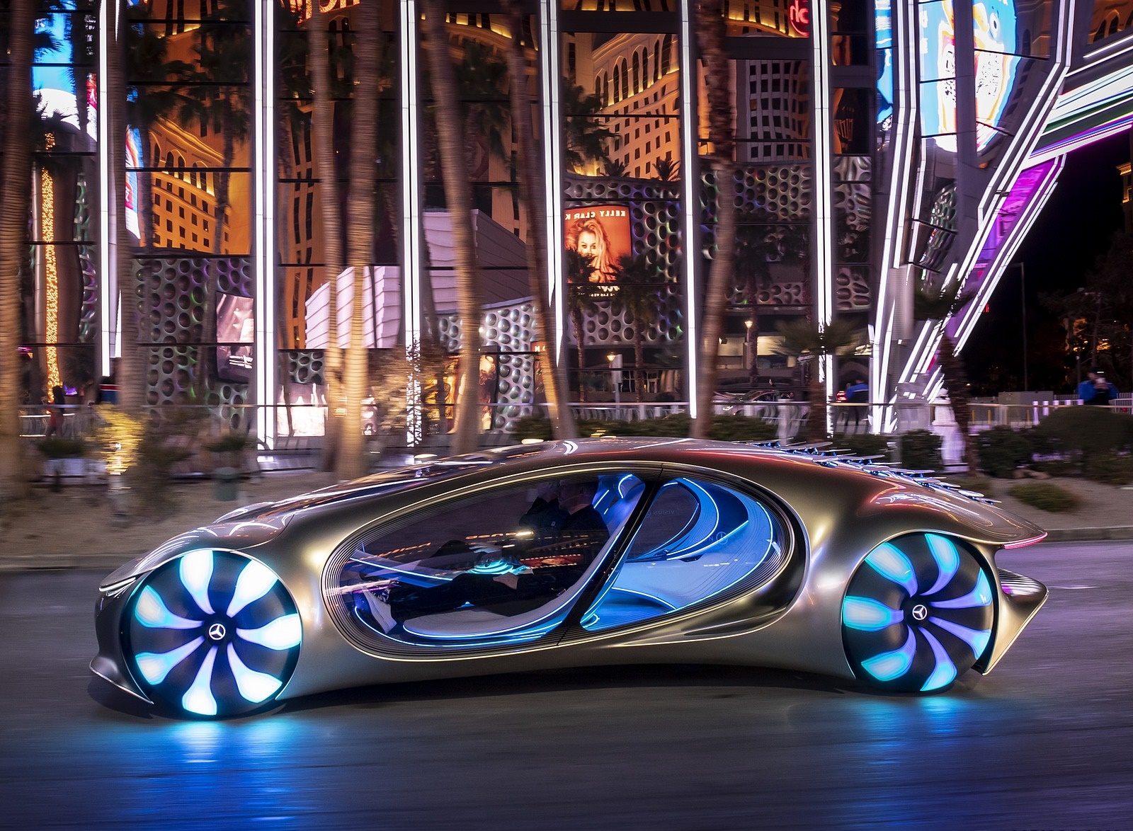 2020 Mercedes-Benz VISION AVTR Concept in Las Vegas Side Wallpapers (9)