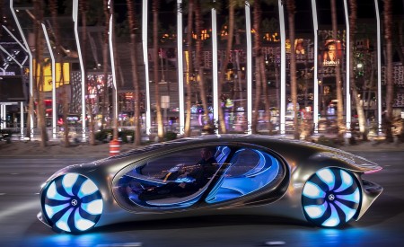 2020 Mercedes-Benz VISION AVTR Concept in Las Vegas Side Wallpapers 450x275 (11)