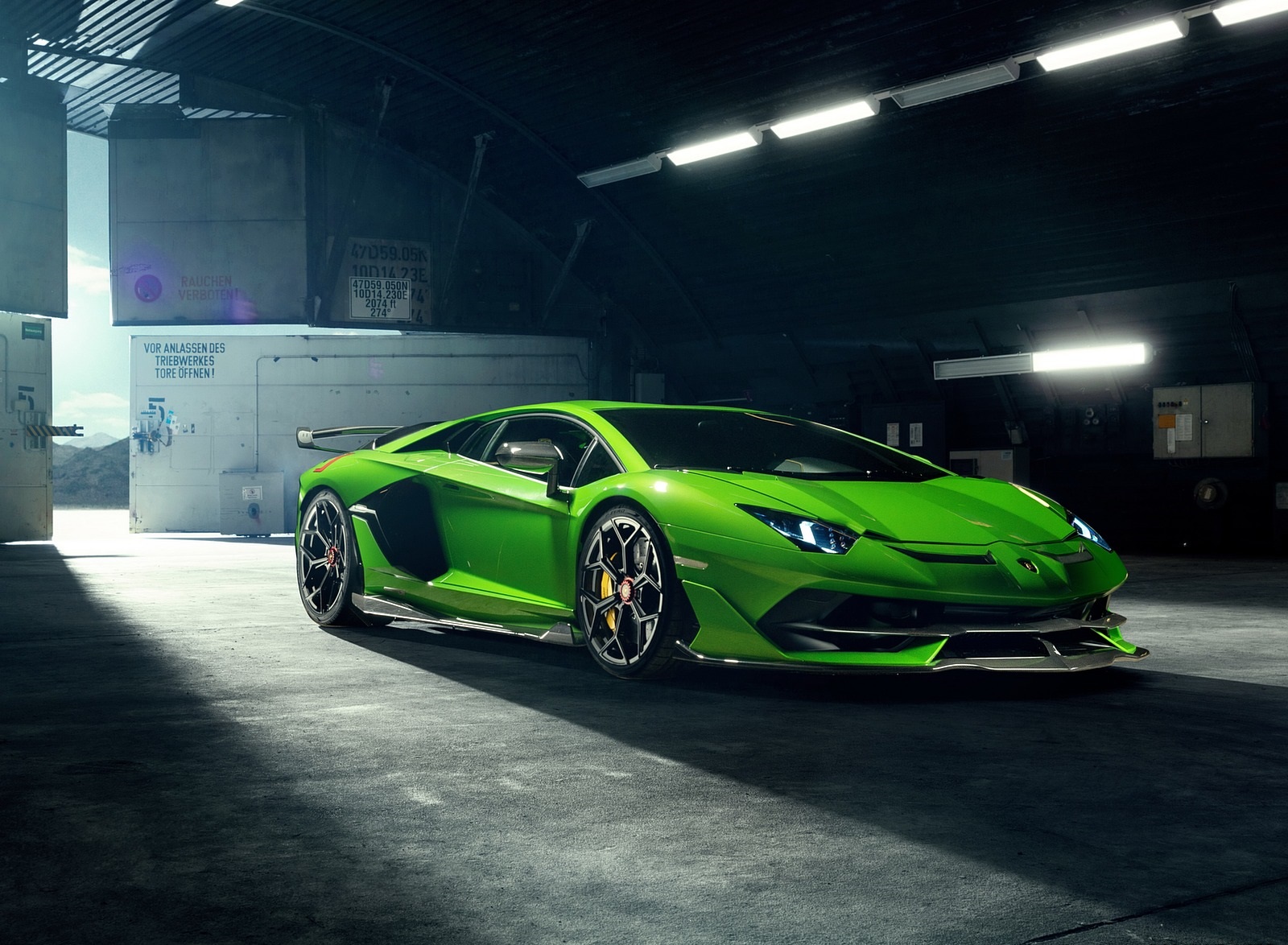 2020 NOVITEC Lamborghini Aventador SVJ Front Three-Quarter Wallpapers (3)
