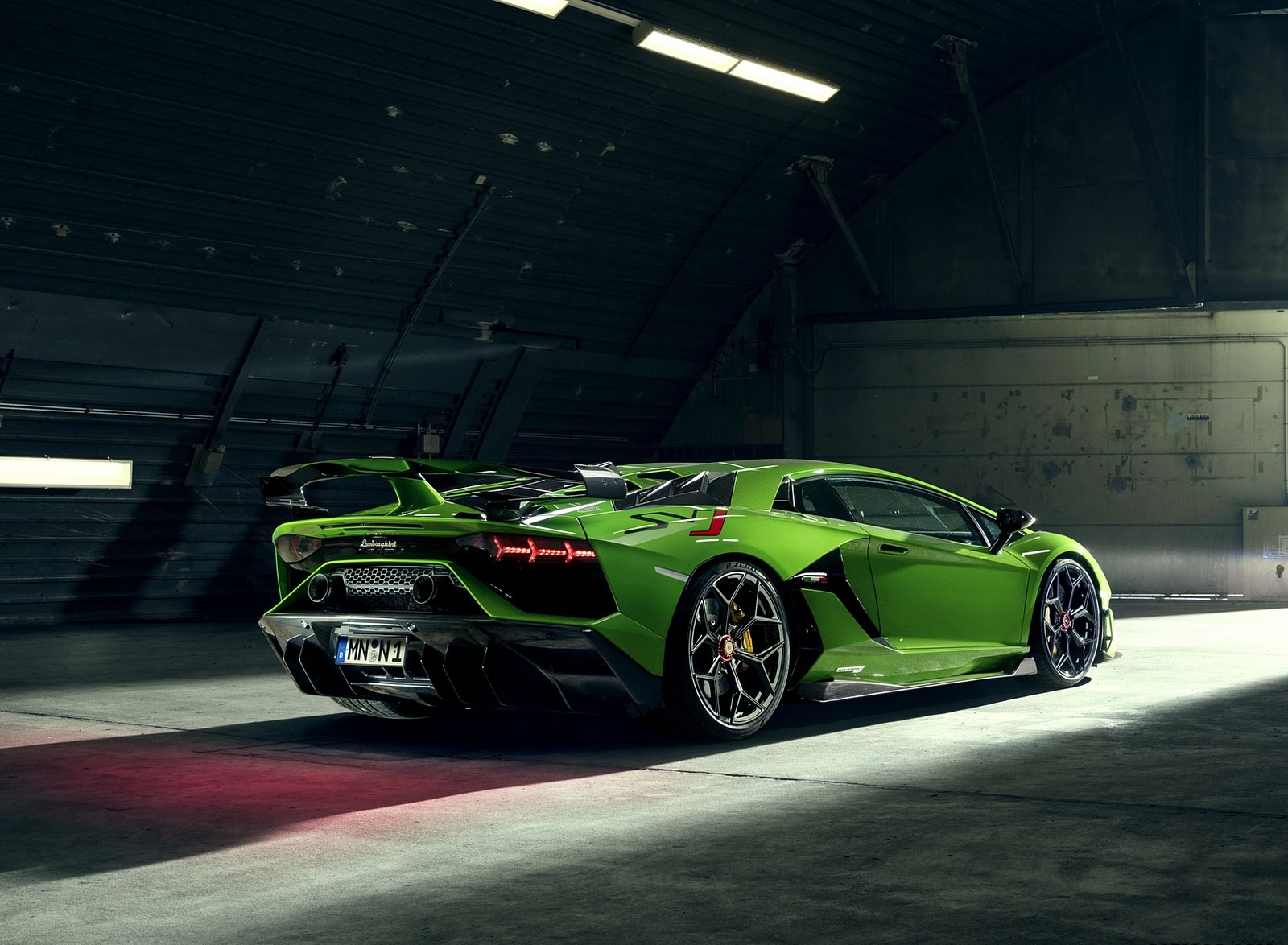 2020 NOVITEC Lamborghini Aventador SVJ Rear Three-Quarter Wallpapers (8)