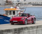 2020 Porsche 718 Boxster GTS 4.0 (Color: Carmine Red) Front Three-Quarter Wallpapers 150x120