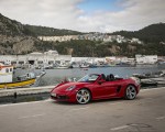 2020 Porsche 718 Boxster GTS 4.0 (Color: Carmine Red) Front Three-Quarter Wallpapers 150x120