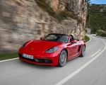 2020 Porsche 718 Boxster GTS 4.0 (Color: Carmine Red) Front Three-Quarter Wallpapers 150x120