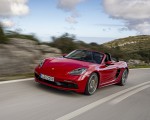 2020 Porsche 718 Boxster GTS 4.0 (Color: Carmine Red) Front Three-Quarter Wallpapers 150x120