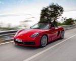 2020 Porsche 718 Boxster GTS 4.0 (Color: Carmine Red) Front Three-Quarter Wallpapers 150x120