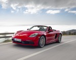 2020 Porsche 718 Boxster GTS 4.0 (Color: Carmine Red) Front Three-Quarter Wallpapers 150x120
