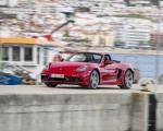 2020 Porsche 718 Boxster GTS 4.0 (Color: Carmine Red) Front Three-Quarter Wallpapers 150x120