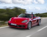 2020 Porsche 718 Boxster GTS 4.0 (Color: Carmine Red) Front Three-Quarter Wallpapers 150x120