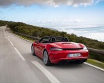 2020 Porsche 718 Boxster GTS 4.0 (Color: Carmine Red) Rear Three-Quarter Wallpapers 150x120