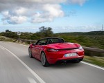 2020 Porsche 718 Boxster GTS 4.0 (Color: Carmine Red) Rear Three-Quarter Wallpapers 150x120