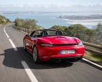 2020 Porsche 718 Boxster GTS 4.0 (Color: Carmine Red) Rear Three-Quarter Wallpapers 150x120