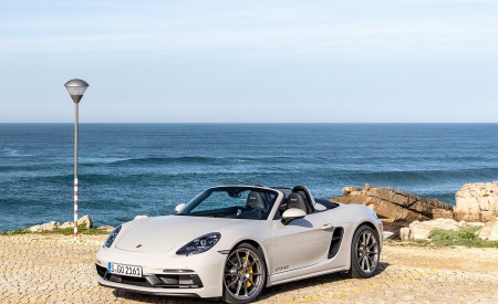 2020 Porsche 718 Boxster GTS 4.0 (Color: Crayon) Front Three-Quarter Wallpapers 450x275 (144)