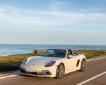 2020 Porsche 718 Boxster GTS 4.0 (Color: Crayon) Front Three-Quarter Wallpapers 150x120