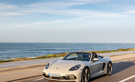 2020 Porsche 718 Boxster GTS 4.0 (Color: Crayon) Front Three-Quarter Wallpapers 450x275 (132)