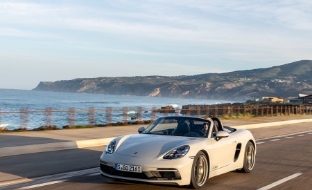 2020 Porsche 718 Boxster GTS 4.0 (Color: Crayon) Front Three-Quarter Wallpapers 450x275 (128)