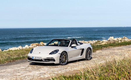 2020 Porsche 718 Boxster GTS 4.0 (Color: Crayon) Front Three-Quarter Wallpapers 450x275 (157)