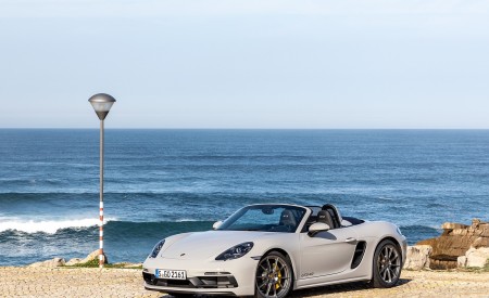 2020 Porsche 718 Boxster GTS 4.0 (Color: Crayon) Front Three-Quarter Wallpapers 450x275 (147)