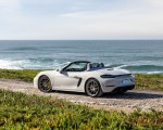 2020 Porsche 718 Boxster GTS 4.0 (Color: Crayon) Rear Three-Quarter Wallpapers 150x120