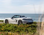 2020 Porsche 718 Boxster GTS 4.0 (Color: Crayon) Rear Three-Quarter Wallpapers 150x120