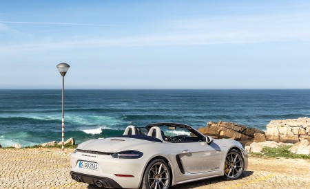 2020 Porsche 718 Boxster GTS 4.0 (Color: Crayon) Rear Three-Quarter Wallpapers 450x275 (148)
