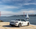 2020 Porsche 718 Boxster GTS 4.0 (Color: Crayon) Rear Three-Quarter Wallpapers 150x120