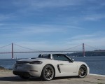 2020 Porsche 718 Boxster GTS 4.0 (Color: Crayon) Rear Three-Quarter Wallpapers 150x120