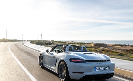 2020 Porsche 718 Boxster GTS 4.0 (Color: Crayon) Rear Wallpapers 450x275 (140)