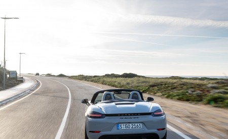 2020 Porsche 718 Boxster GTS 4.0 (Color: Crayon) Rear Wallpapers 450x275 (141)