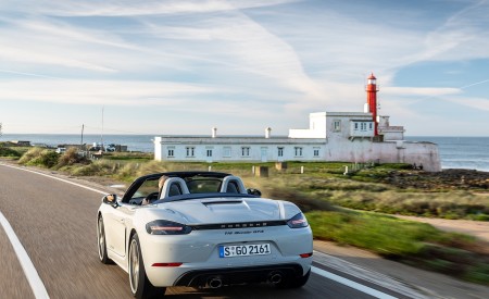 2020 Porsche 718 Boxster GTS 4.0 (Color: Crayon) Rear Wallpapers 450x275 (142)