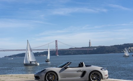2020 Porsche 718 Boxster GTS 4.0 (Color: Crayon) Side Wallpapers 450x275 (165)