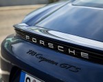 2020 Porsche 718 Cayman GTS 4.0 (Color: Gentian Blue Metallic) Badge Wallpapers 150x120