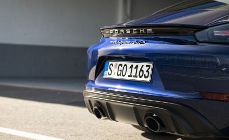 2020 Porsche 718 Cayman GTS 4.0 (Color: Gentian Blue Metallic) Detail Wallpapers 450x275 (174)