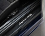 2020 Porsche 718 Cayman GTS 4.0 (Color: Gentian Blue Metallic) Door Sill Wallpapers 150x120