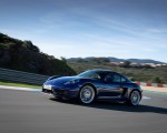 2020 Porsche 718 Cayman GTS 4.0 (Color: Gentian Blue Metallic) Front Three-Quarter Wallpapers 150x120