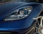 2020 Porsche 718 Cayman GTS 4.0 (Color: Gentian Blue Metallic) Headlight Wallpapers 150x120