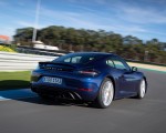 2020 Porsche 718 Cayman GTS 4.0 (Color: Gentian Blue Metallic) Rear Three-Quarter Wallpapers 150x120