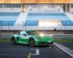 2020 Porsche 718 Cayman GTS 4.0 (Color: Phyton Green) Front Three-Quarter Wallpapers 150x120
