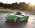 2020 Porsche 718 Cayman GTS 4.0 (Color: Phyton Green) Front Three-Quarter Wallpapers 150x120