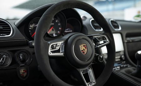 2020 Porsche 718 Cayman GTS 4.0 (Color: Phyton Green) Interior Steering Wheel Wallpapers 450x275 (136)